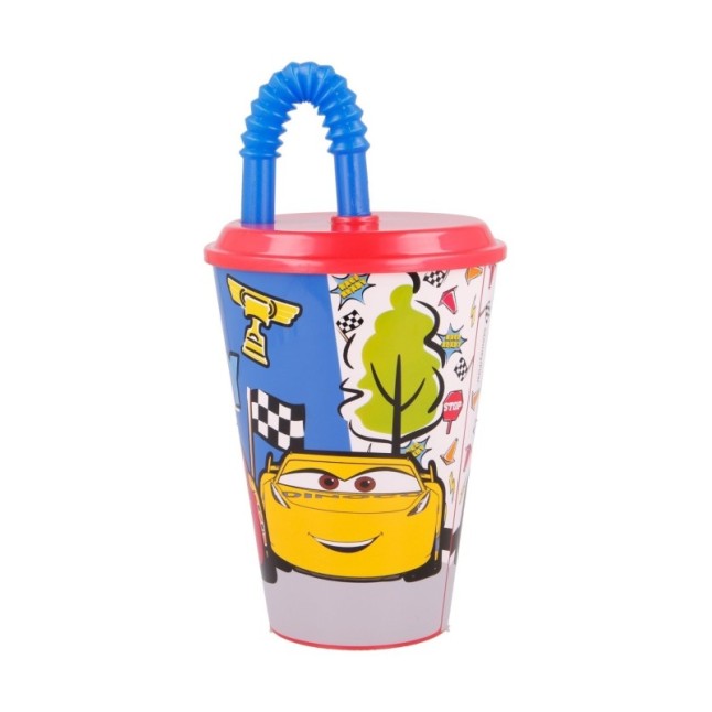 EASY SPORT TUMBLER 430 ML CARS LETS RACE