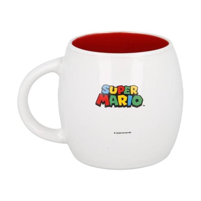 CERAMIC GLOBE MUG 13 OZ IN GIFT BOX SUPER MARIO