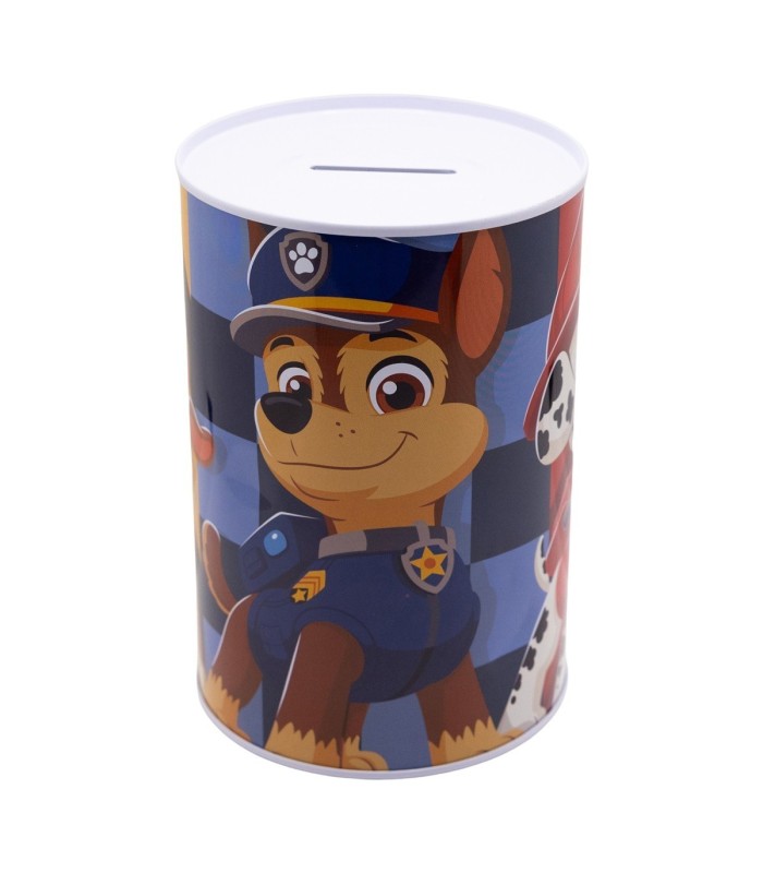 METALLIC MONEY BANK PAW PATROL BOY RESCUE PUPS