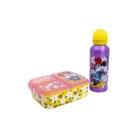 SET 2 PCS SET 2 PCS (ALUMINIUM BOTTLE AND MULTI COMPARTMENT SANDWICH BOX) MINNIE