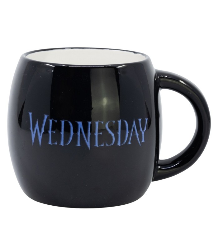 CERAMIC GLOBE MUG 13 OZ IN GIFT BOX WEDNESDAY
