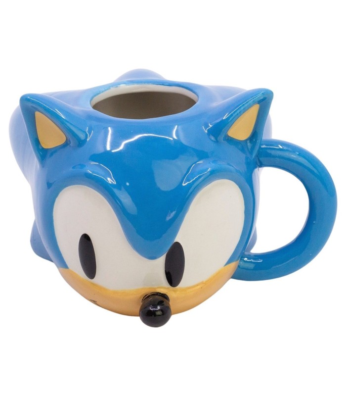 CERAMIC 3D MUG 13 OZ IN GIFT BOX SONIC HEAD