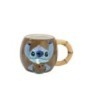 CERAMIC 3D MUG 14 OZ IN GIFT BOX STITCH COCONUT
