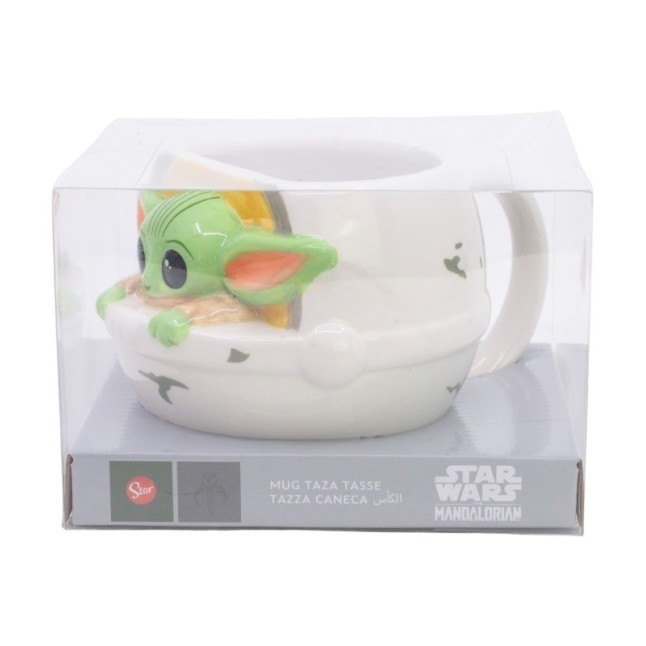 CERAMIC 3D MUG 15 OZ IN GIFT BOX GROGU PRMK