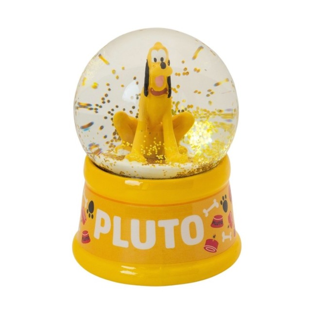 GLASS SNOW GLOBE PLUTO EN ESTUCHE