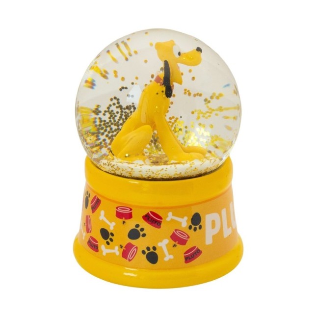 GLASS SNOW GLOBE PLUTO EN ESTUCHE