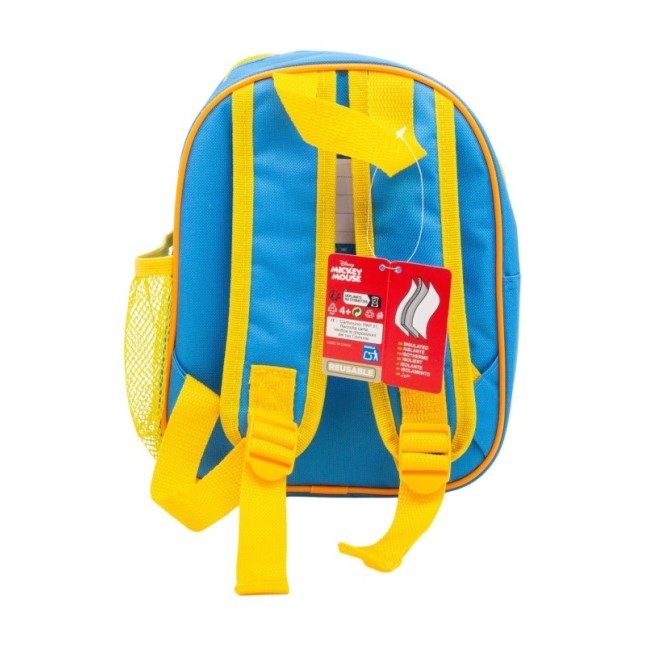 INSULATED LUNCH BAG WITH STRAPS MICKEY HAS FUN