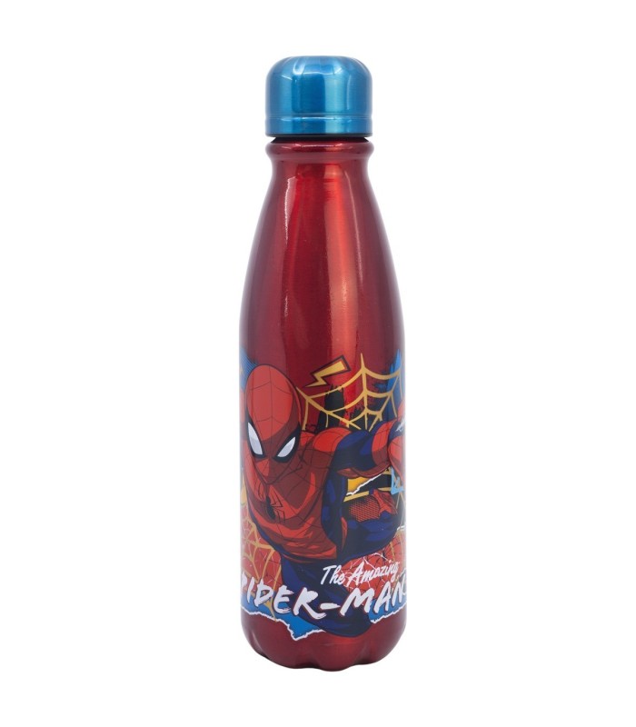 DAILY ALUMINIUM BOTTLE 600 ML SPIDERMAN MOVING TARGET