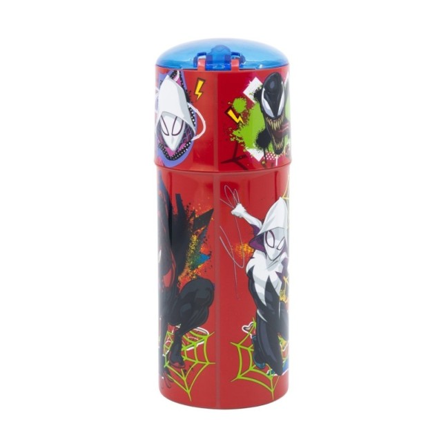 CHARACTER SIPPER BOTTLE 350 ML SPIDERMAN MOVING TARGET