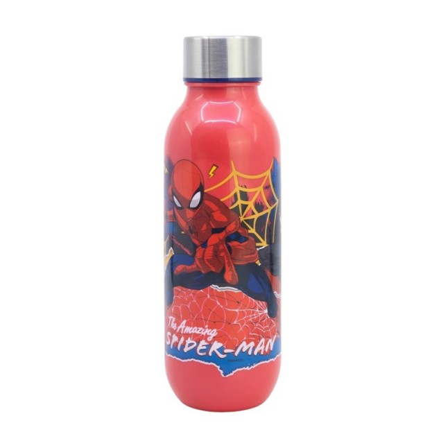 DISCOVERY LARGE PP BOTTLE 640 ML SPIDERMAN