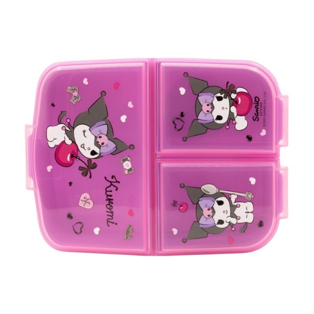 MULTI COMPARTMENT SANDWICH BOX KUROMI
