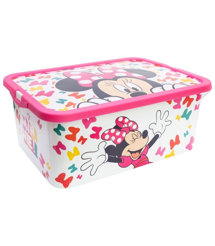 STORAGE CLICK BOX 13 L MINNIE EDGY BOWS