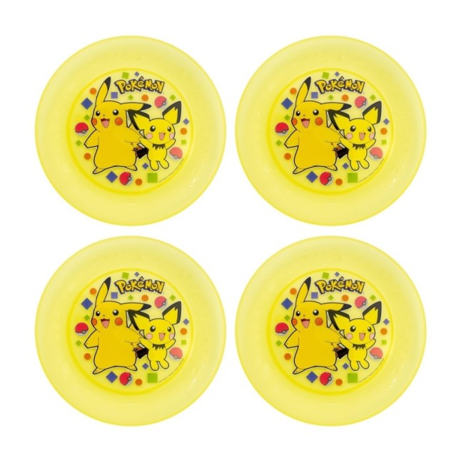 JOY 4 PCS PP PLATE SET POKEMON