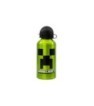 ALUMINIUM BOTTLE 400 ML MINECRAFT CREEPER GREEN