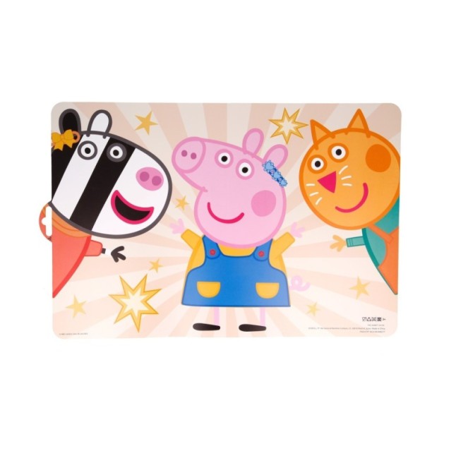 EASY OFFSET PLACEMAT PEPPA PIG KINDNESS COUNTS