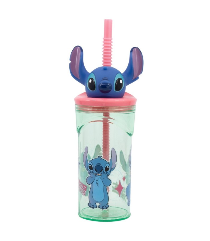 3D FIGURINE TUMBLER 360 ML STITCH FLOWERS AS