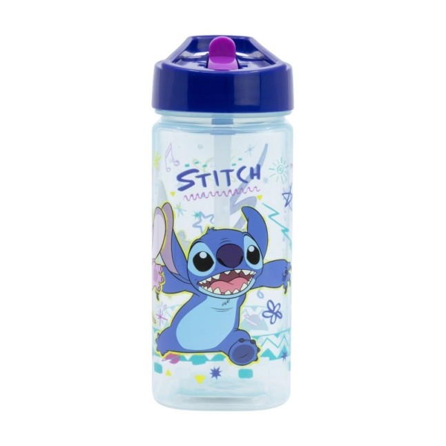 SQUARE WATER BOTTLE 510 ML STITCH