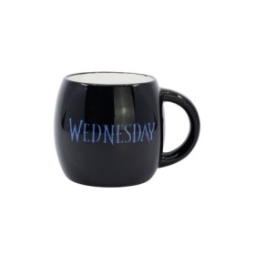 CERAMIC GLOBE MUG 13 OZ IN GIFT BOX WEDNESDAY