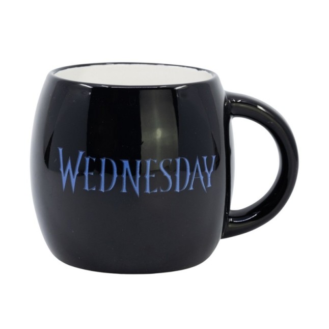CERAMIC GLOBE MUG 13 OZ IN GIFT BOX WEDNESDAY