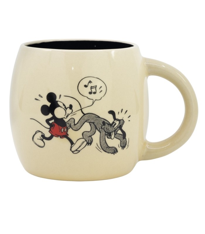 CERAMIC GLOBE MUG 13 OZ IN GIFT BOX MICKEY MOUSE VINTAGE