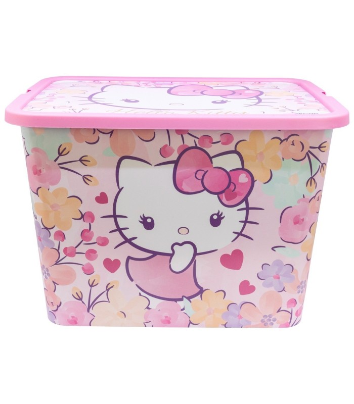 STORAGE CLICK BOX 23 L HELLO KITTY