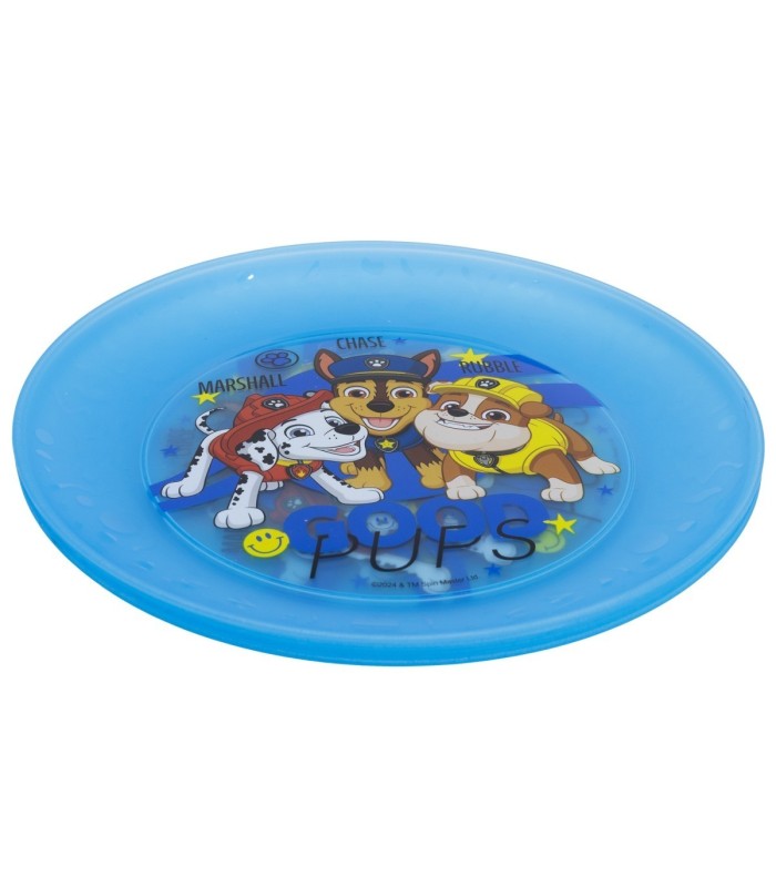 JOY 4 PCS PP PLATE SET PAW PATROL BOY