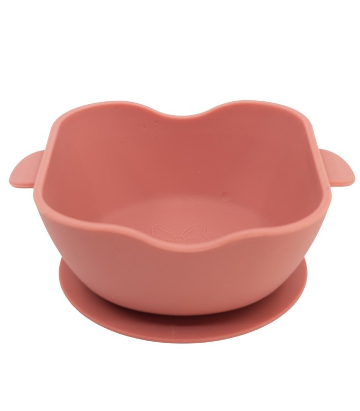 TODDLER SQUARE SILICONE BOWL SUCTION SYSTEM MINNIE MOUSE