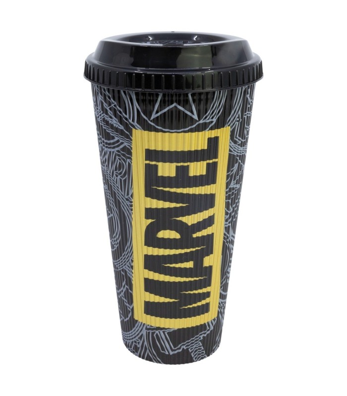 GROOVED PP COFFEE TUMBLER 790 ML MARVEL GOLDEN TREASURE