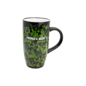 LATTE CERAMIC MUG 23 OZ IN GIFT BOX MINECRAFT ICONICMONO