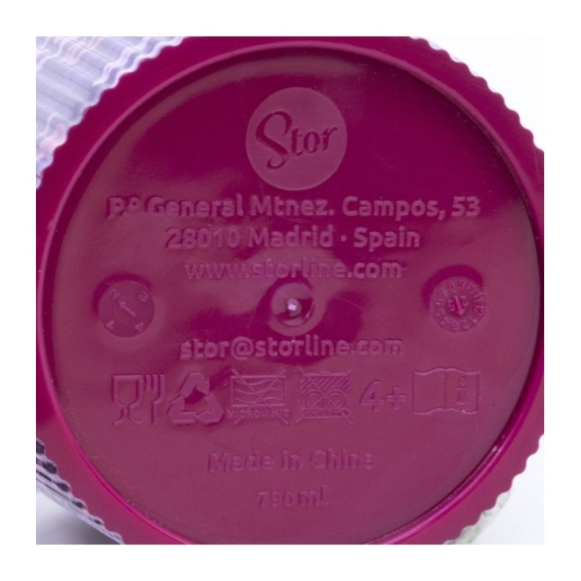 GROOVED PP STRAW TUMBLER 790 ML MINNIE MOUSE CHERRYLICIOUS