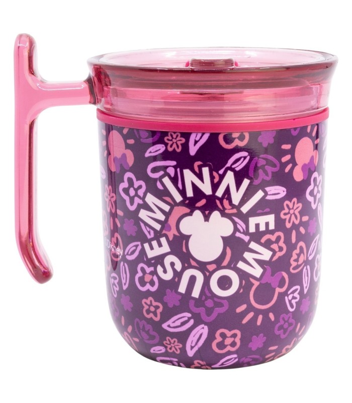 HARMONY DW MUG WITH LID 470 ML MINNIE MOUSE CHERRYLICIOUS