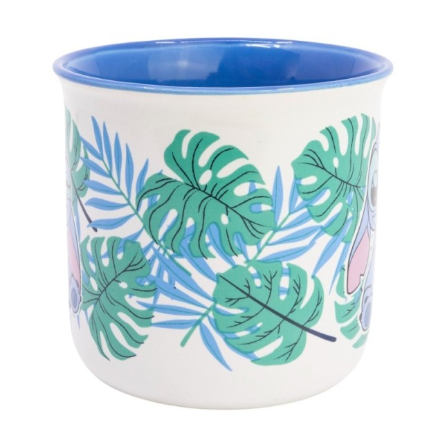 CERAMIC BREAKFAST MUG 14 OZ IN GIFT BOX STITCH ALOHA