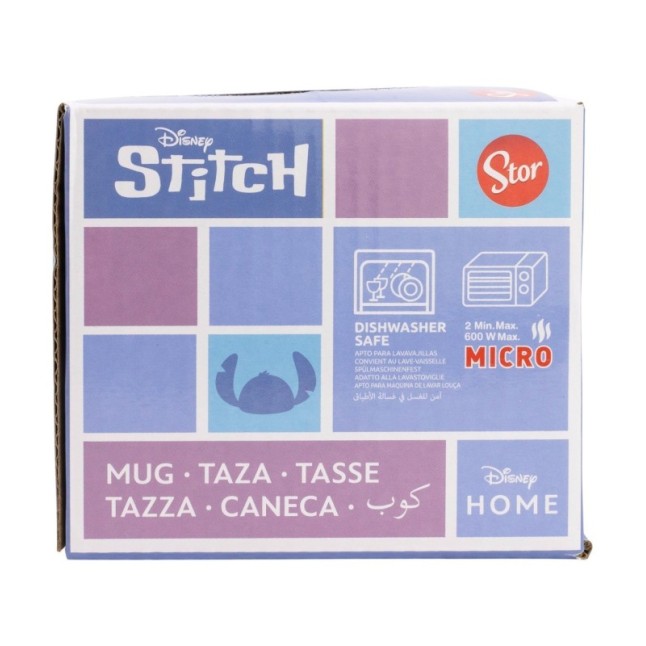 CERAMIC BREAKFAST MUG 14 OZ IN GIFT BOX STITCH ALOHA