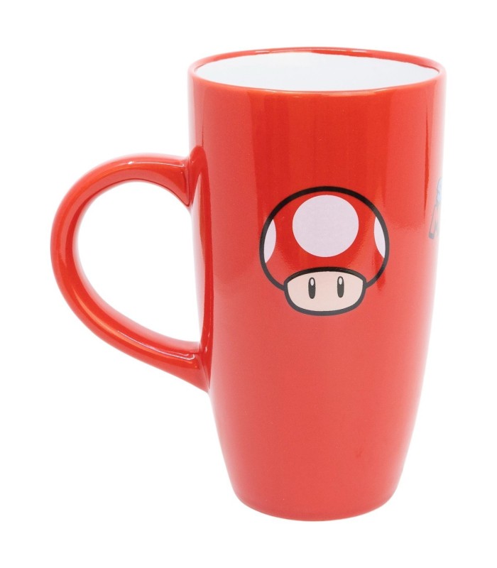 LATTE CERAMIC MUG 23 OZ IN GIFT BOX SUPER MARIO