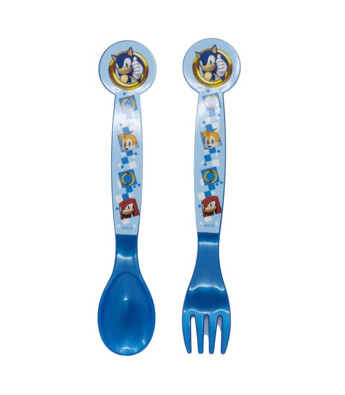 2 PCS PP CUTLERY (SPOON AND FORK) SET IN POLYBAG SONIC
