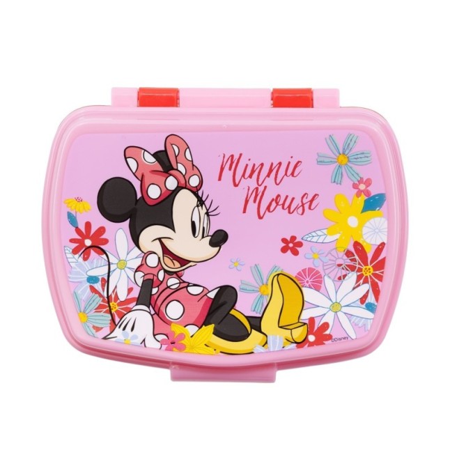 FUNNY SANDWICH BOX MINNIE MOUSE SPRING LOOK