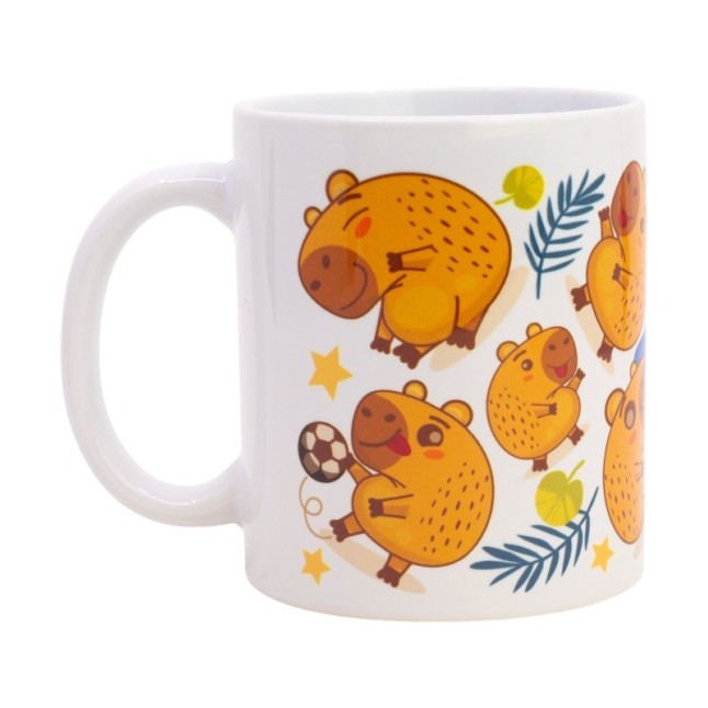 CERAMIC SB MUG 11 OZ IN BOX CAPIBARA