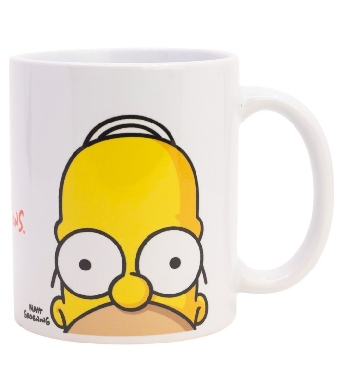 CERAMIC SB MUG 11 OZ IN BOX SIMPSONS HOMER FACE