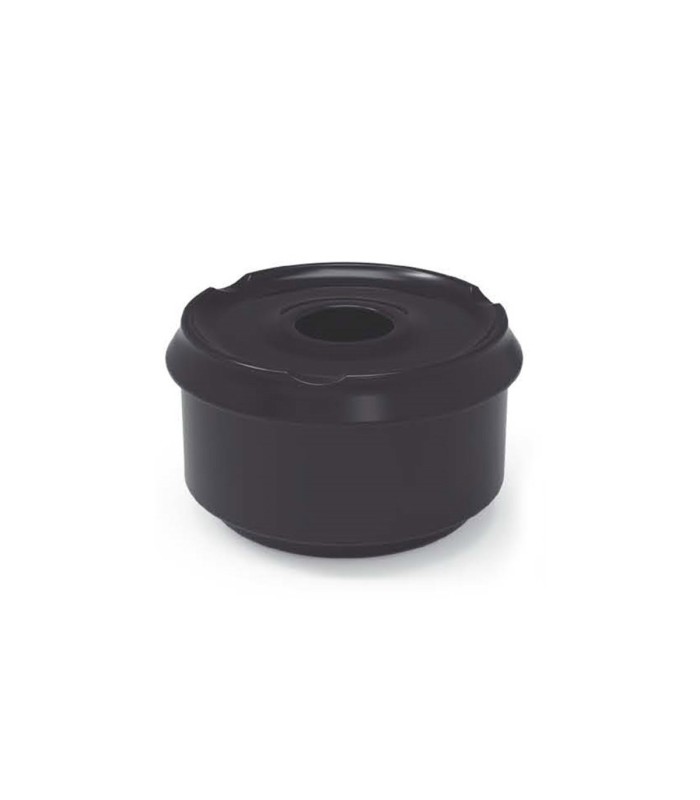 BLACK WATER MELAMINE ASHTRAY (110X65 MM.)