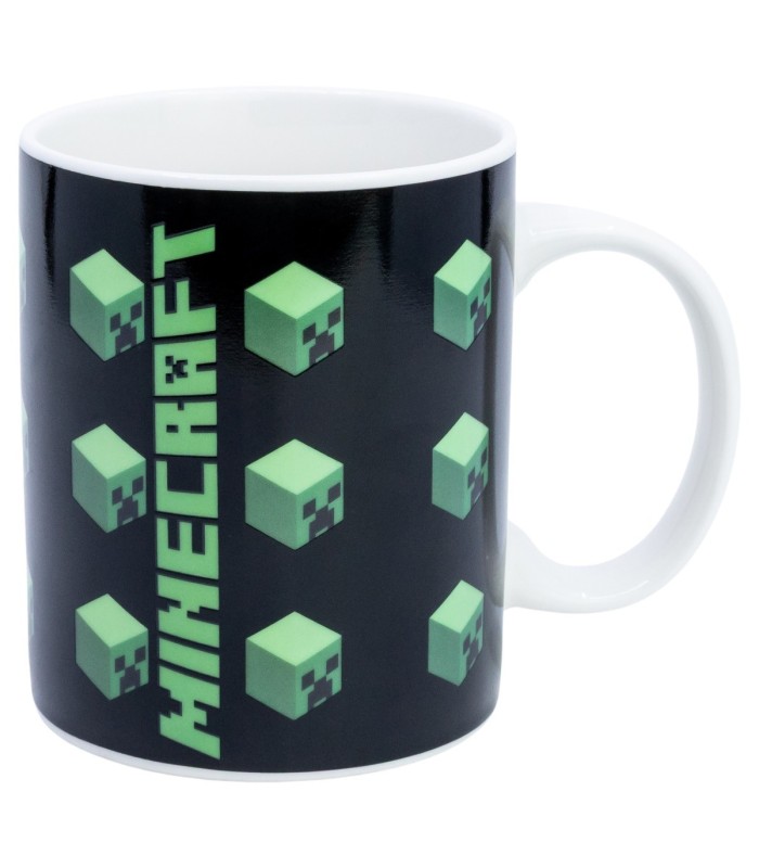 CERAMIC CHANGING COLOR MUG 11 OZ IN GIFT BOX MINECRAFT ICONICMONO