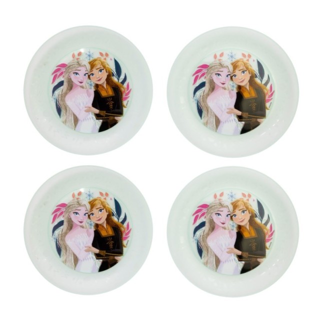 JOY 4 PCS PP PLATE SET FROZEN