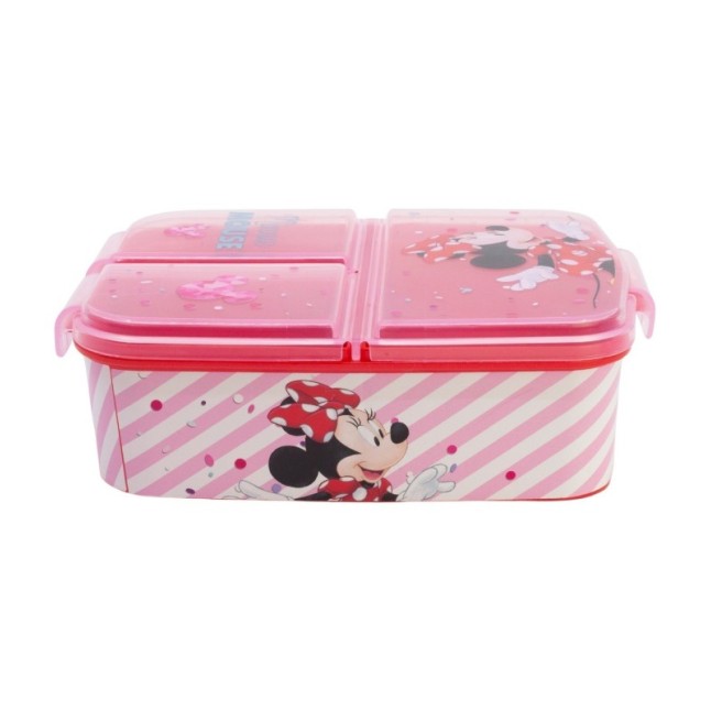 MULTI COMPARTMENT SANDWICH BOX MINNIE ELECTRIC DOLL