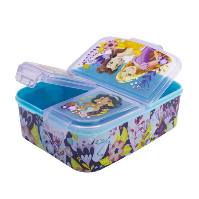 MULTI COMPARTMENT SANDWICH BOX PRINCESS COURAGEOUS HEART