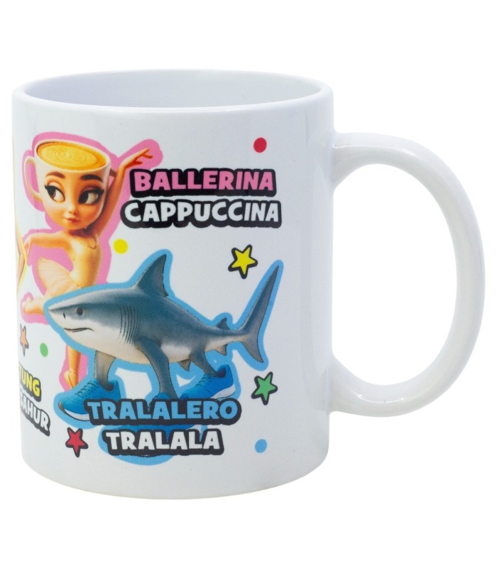 CERAMIC SB MUG 11 OZ IN BOX ITALIAN BRAINROT