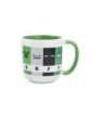 CERAMIC ELITE MUG 13 OZ IN GIFT BOX MINECRAFT SQUARED PATTERN