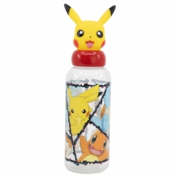 3D ECOZEN FIGURINE BOTTLE 560 ML POKEMON