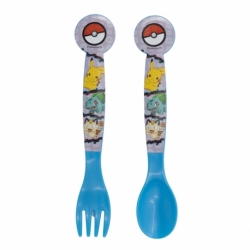 2 PCS PP CUTLERY SET IN POLYBAG POKEMON DISTORSION