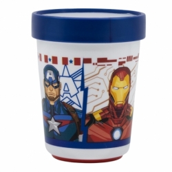 NON SLIP BICOLOR PREMIUM TUMBLER 260 ML AVENGERS INVINCIBLE FORCE