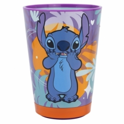 VASO ANTIVUELCO PP 470 ML STITCH ALOHA