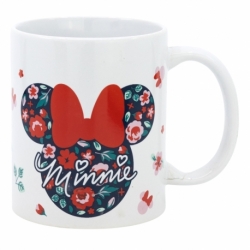 TAZA CERAMICA 325 ML EN CAJA REGALO MINNIE MOUSE GARDENING YA